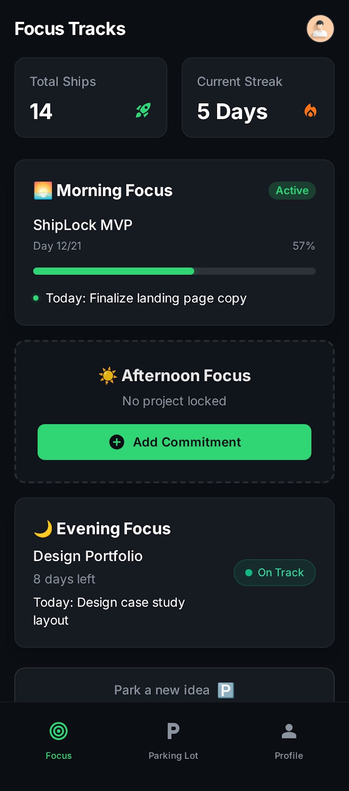 ShipLock app screens 3